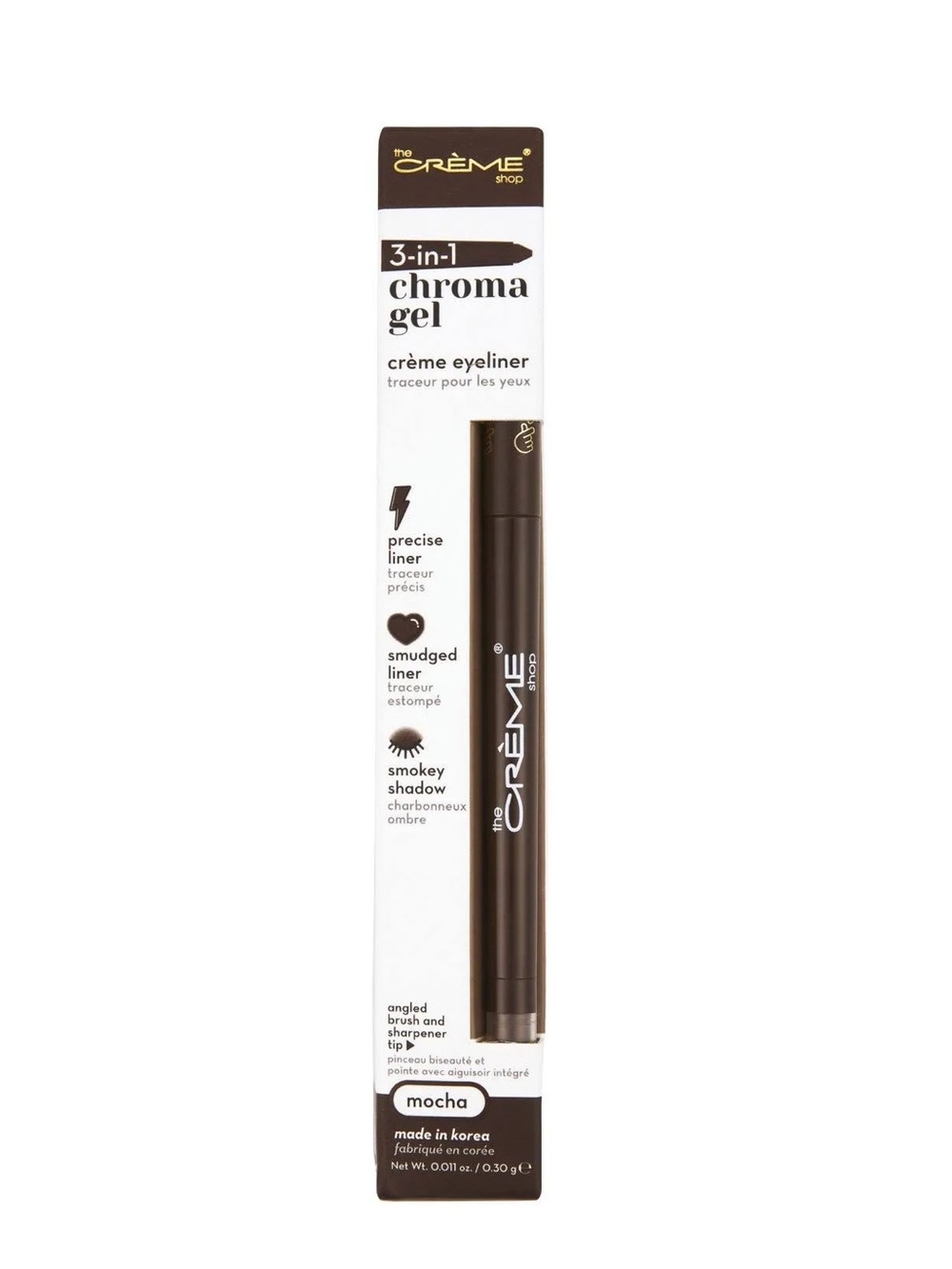 the crème shop 3-in-1 Chroma Gel Crème Eyeliner - Mocha